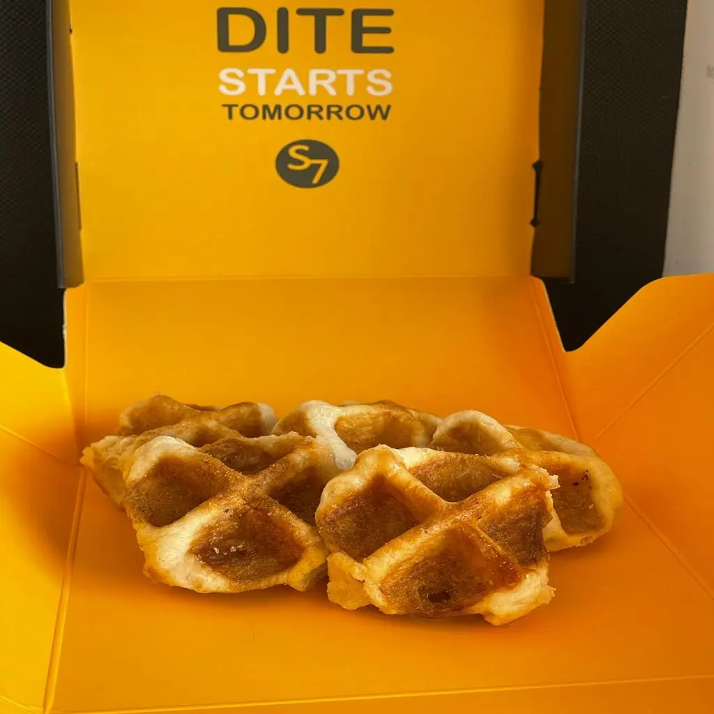 Mini Nutella And Zaatar Belgian Waffle